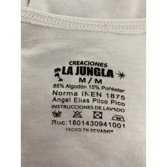 Amazonian jungle rain forest‎ sleeveless boho tank with tassels women size S/M - Picture 6 of 6